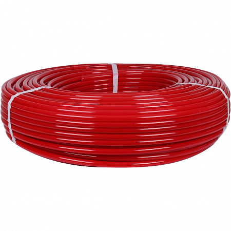 Труба из сшитого полиэтилена STOUT 16х2,0, PE-Xa с кислородным слоем, красная (бухта 100 метров)